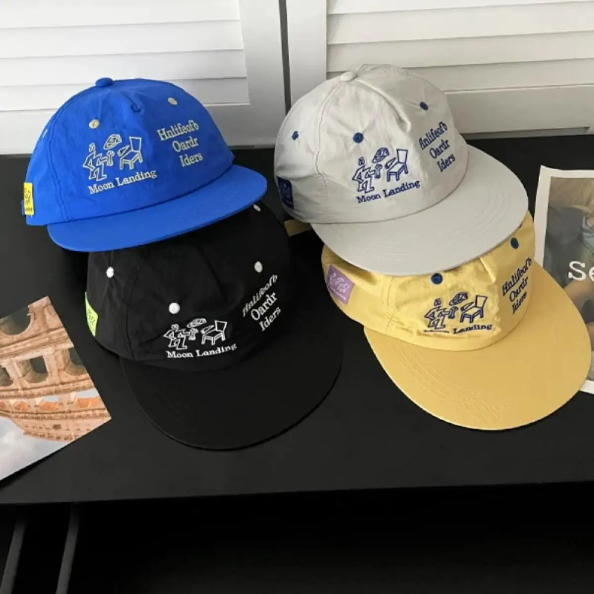 Baseball Cap Running Sport Mesh Embroidery Korean Style Hat