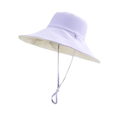 Women Extra Wide Brim Reversible Sun Hat UPF 50+