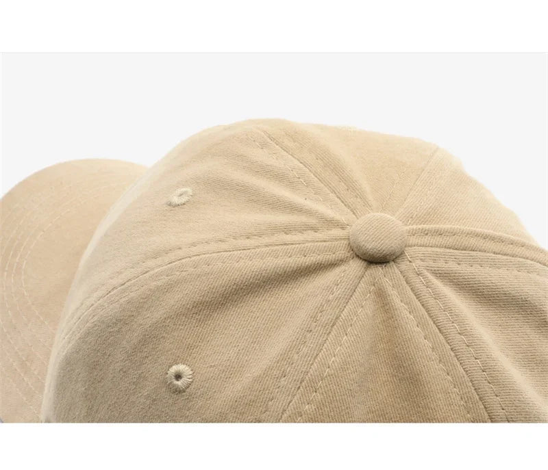 Women's Baseball Caps Polar Bear Embroidered Cotton Hat Adjustable Casual Visor Hats