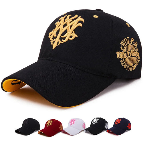 Totem Flame Baseball Cap Men's women's European and American net red Cap Spring and Summer