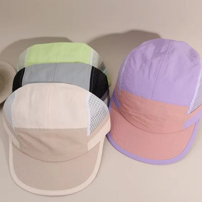 Casual Adjustable Sports Summer Breathable Five-Panel Hat