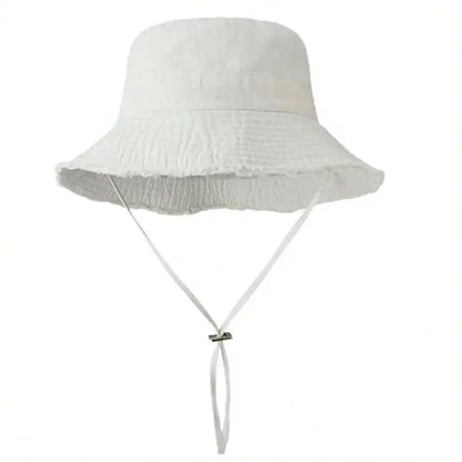 Outdoor Bucket Hat With Adjustable Chin Strap