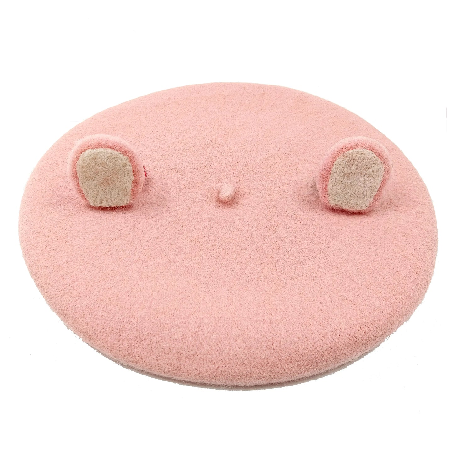 Women Handmade Beret Hat Female Hat Autumn Wool Felt Cloud Painter Cap