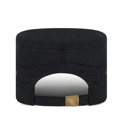 Trendy Flat-Top Sun Cap Breathable Quick-Dry Outdoor Golf Hat