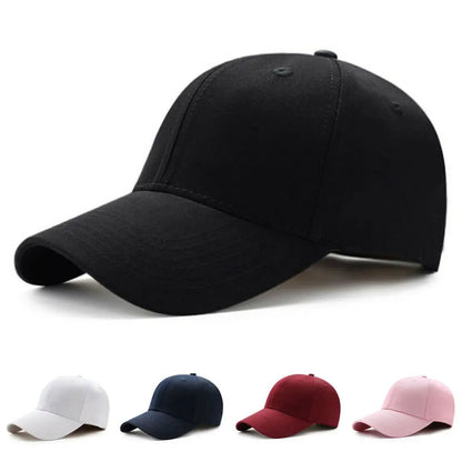 Men Women Baseball Caps Swoosh Metal Logo Cap